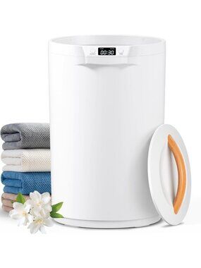 Large Towel Warmer for Bathroom - 20L Capacity, LCD Timer, Auto Shut Off, Fits